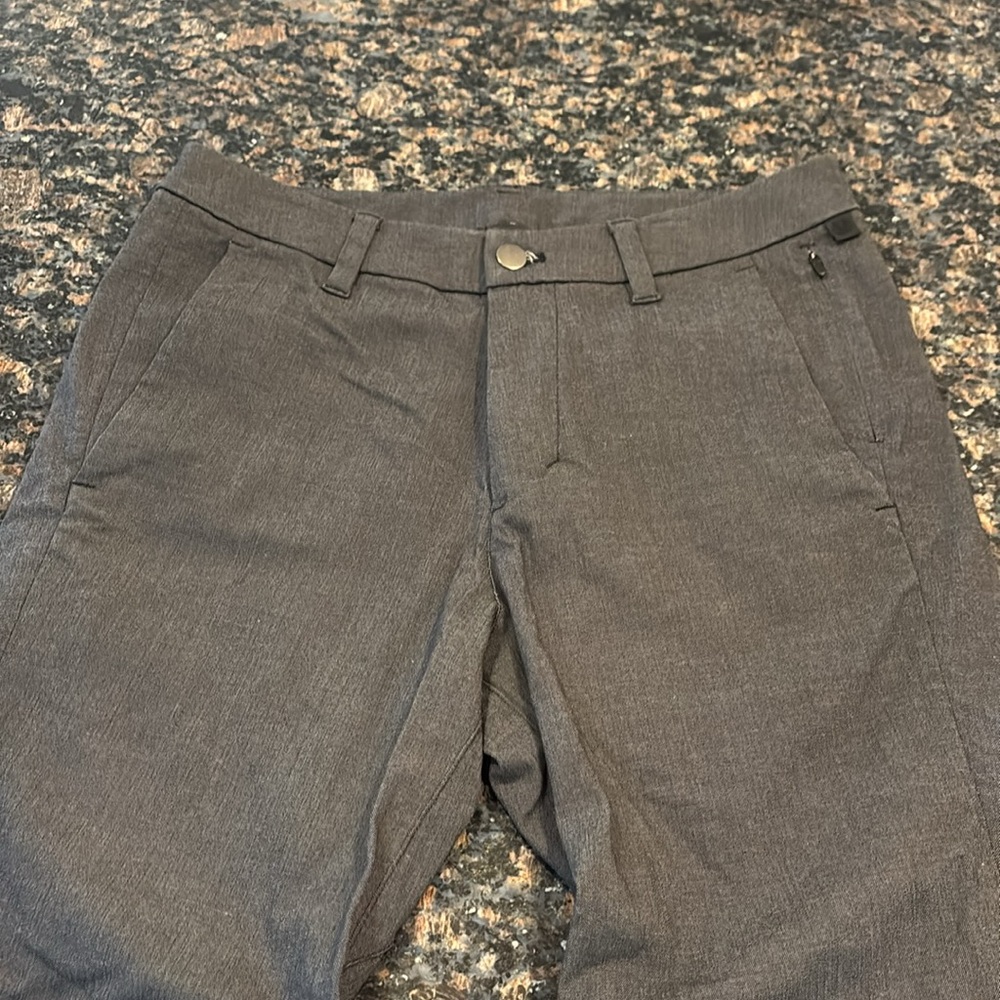 Lululemon dark gray 5 pocket pants